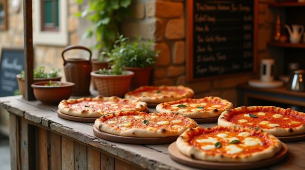 Dégustez des pizzas artisanales au kiosque à mauléon