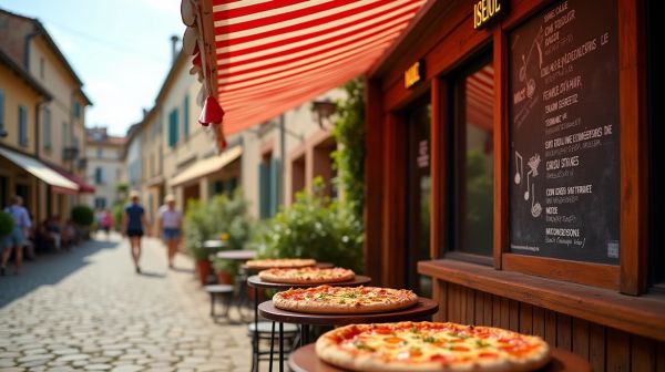 Dégustez des pizzas artisanales au kiosque à mauléon
